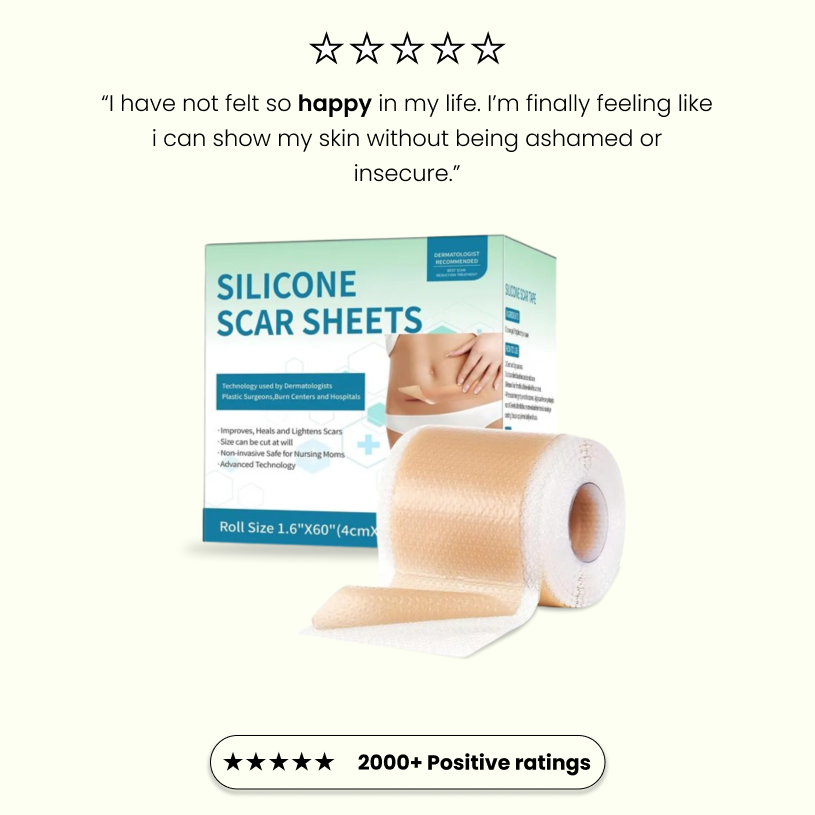 SILICONE SCAR SHEETS